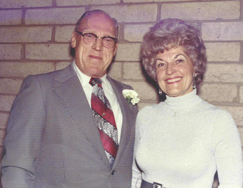 My first dad;  My second mother.