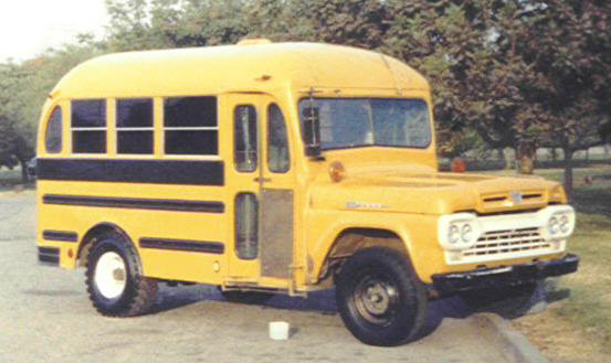 1971 Ford school bus #7